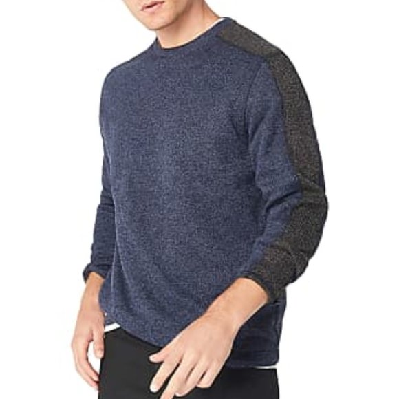 VAN HEUSEN Soft Textured Sleeve Sweater S - Picture 9 of 9